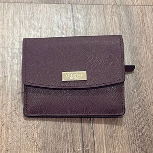 kate spade | Plum Leather Wallet‎ Classic Design